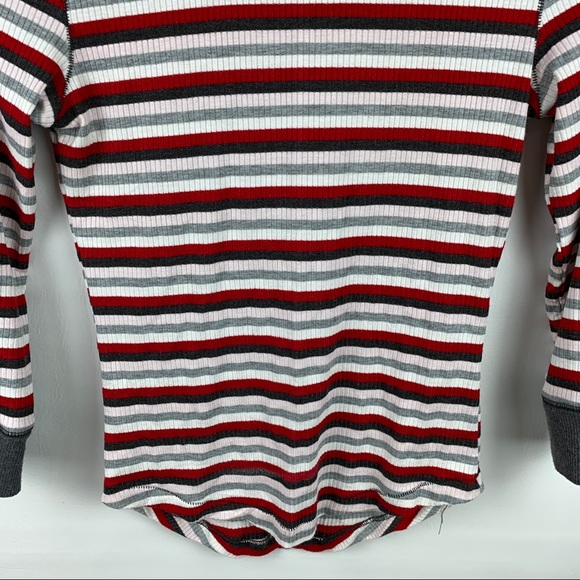 Intimately Free People Striped Ribbed Knit Shirt - Picture 4 of 8